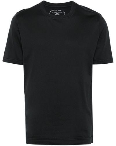 Fedeli オーガニックコットン Tシャツ - ブラック
