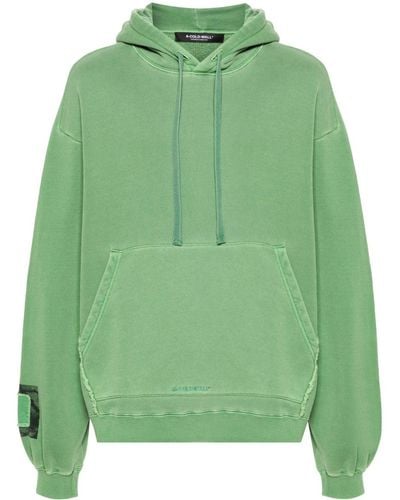 A_COLD_WALL* Cubist Cotton Hoodie - Green