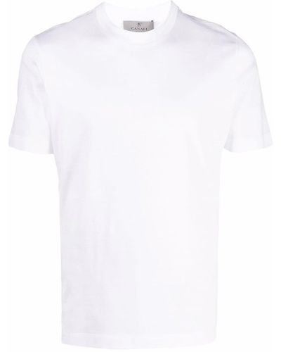 Canali Cotton T-shirt - White