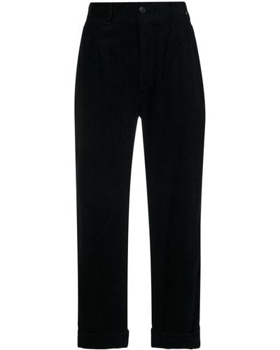 Engineered Garments Andover Corduroy Straight Trousers - Black