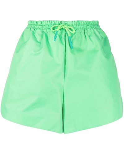 Remain High-waisted Short Shorts - Green