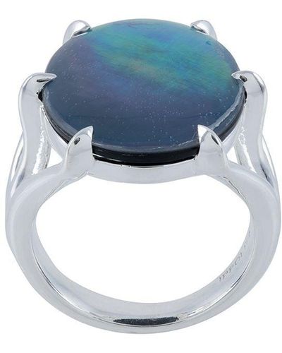 Ippolita Ring Met Ovalen Steen - Blauw