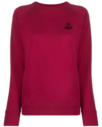 Isabel Marant Milla Sweatshirt mit Logo - Rot