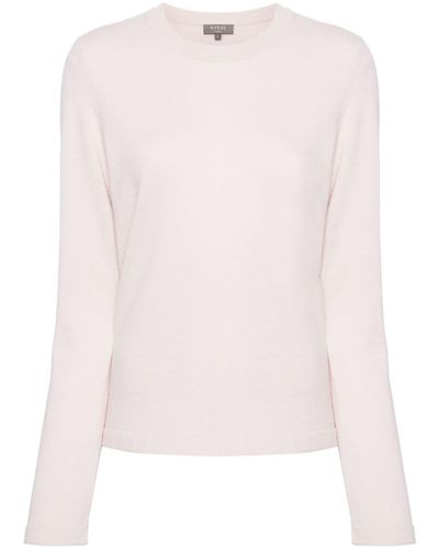 N.Peal Cashmere Long-sleeve Cashmere Sweater - Pink