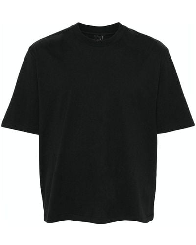 Entire studios Dart T-Shirt mit rundem Ausschnitt - Schwarz