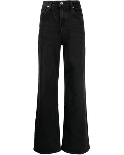 Citizens of Humanity Paloma Wide-Leg-Jeans - Schwarz