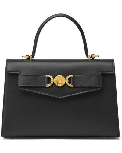 Versace Medium Top Handle Bag - Black