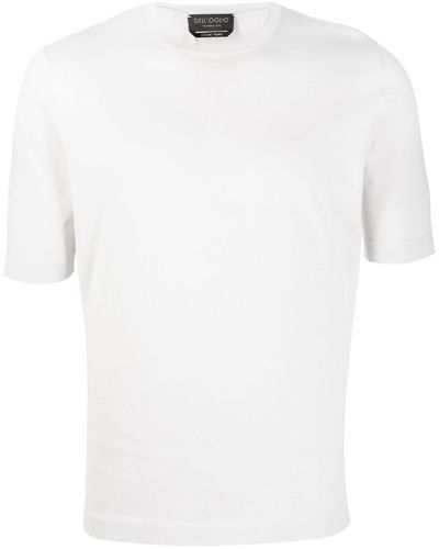 Dell'Oglio ファインニット Tシャツ - グレー