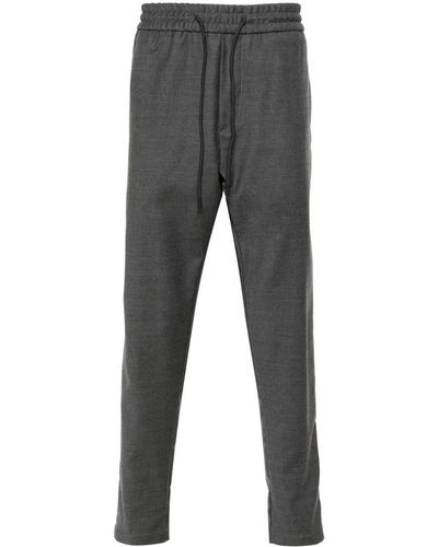 Dondup Pantalon de jogging en laine stretch - Gris