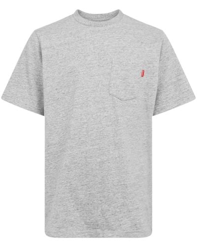Supreme Short-sleeve Pocket T-shirt - Gray