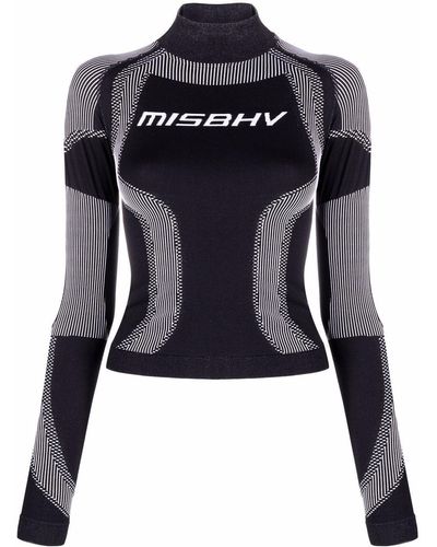 MISBHV Sport Active Langarmshirt - Schwarz