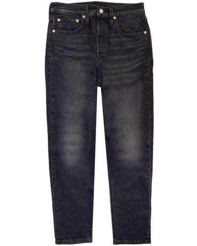 Levi's 501 Skinny Mid Waist Jeans - Blauw