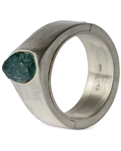 Parts Of 4 Sistema Grandidierite Sterling-silver Ring - Metallic