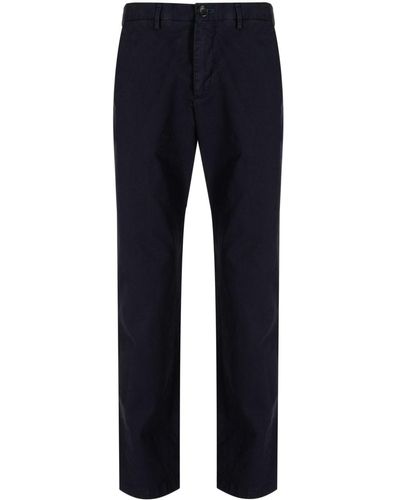 PS by Paul Smith Zebra-patch Chino Trousers - Blue