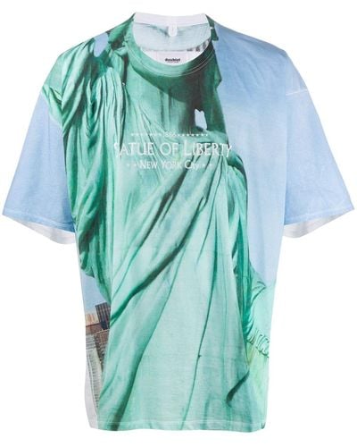 Doublet T-shirt Liberty - Bianco