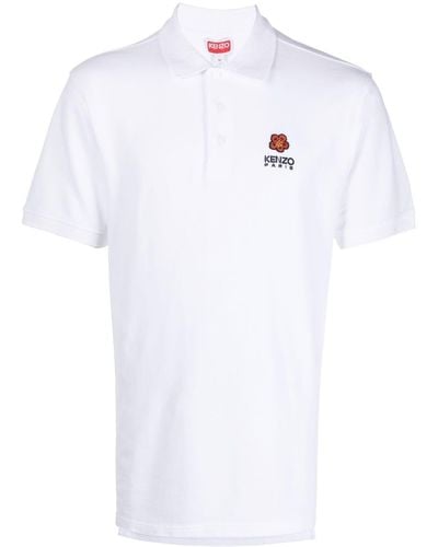 KENZO Poloshirt Met Borduurwerk - Wit