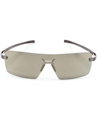 Tag Heuer Heuer Flex Shield-frame Sunglasses - Gray