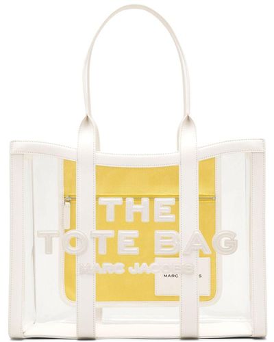 Marc Jacobs The Clear Large Tote Bag - White