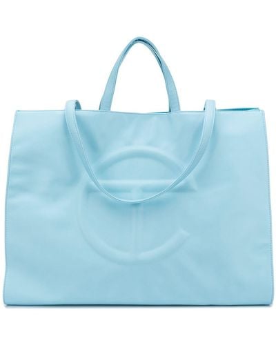 Telfar Grand sac cabas Shopping - Bleu