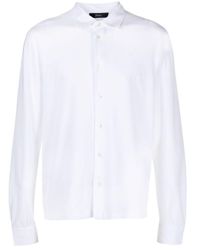 Herno Camisa con botones - Blanco
