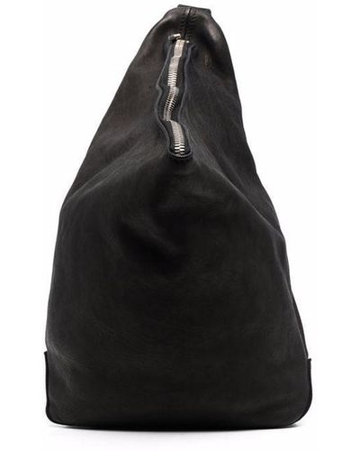Guidi Bv08 Horse Leather Backpack - Black