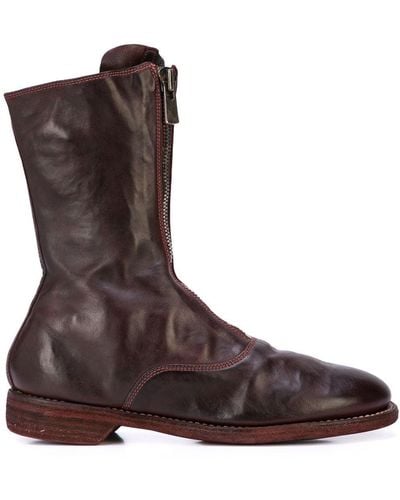 Guidi Above The Ankle Boots - Brown