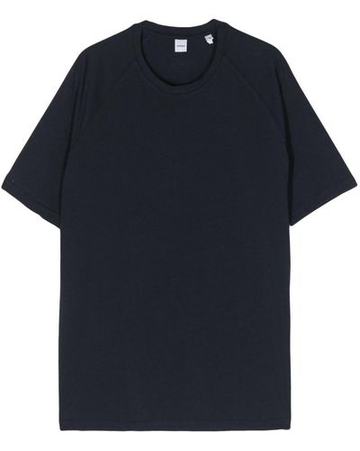 Aspesi Crew-neck Cotton T-shirt - Blue