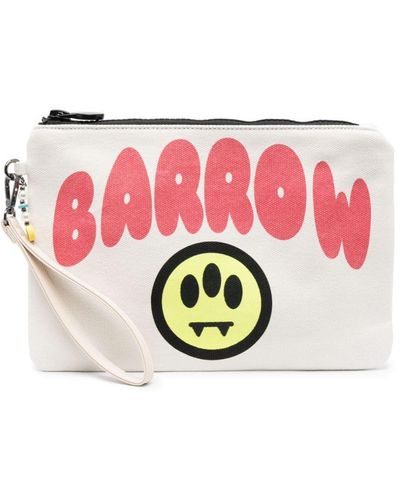 Barrow ロゴ クラッチバッグ - ピンク