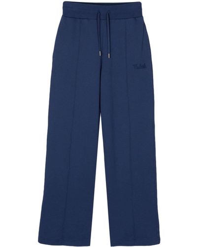 Woolrich Straight-leg Cotton Track Trousers - Blue