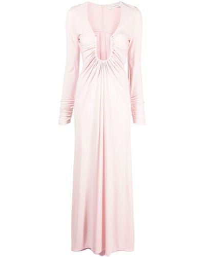 Christopher Esber Langärmeliges Kleid - Pink