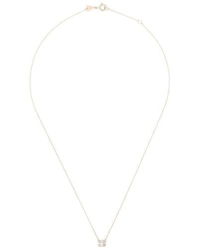 Adina Reyter 14-karat Yellow Gold Baguette-cut Diamond Necklace - Metallic