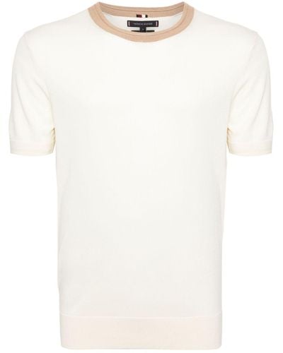Tommy Hilfiger Fine-knit T-shirt - White