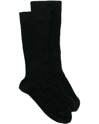 Wolford Knee-high Knitted Socks - Black