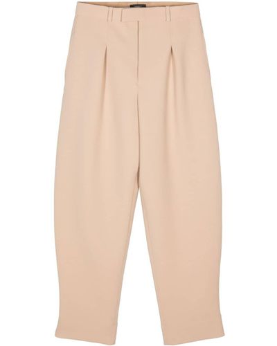 Wardrobe NYC Virgin-wool Tapered Trousers - Natural
