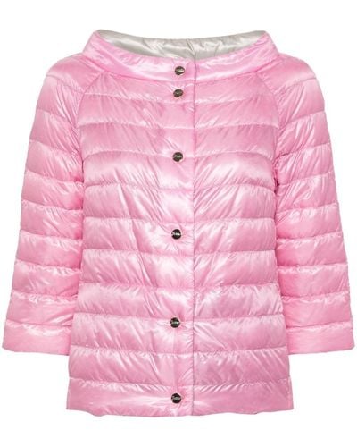 Herno Reversible Puffer Jacket - Pink