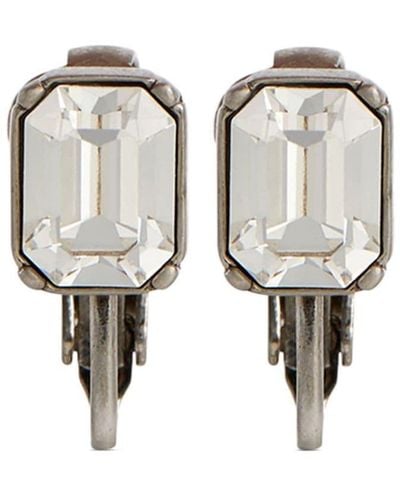DSquared² D2 Classic Crystal-embellished Earrings - Metallic