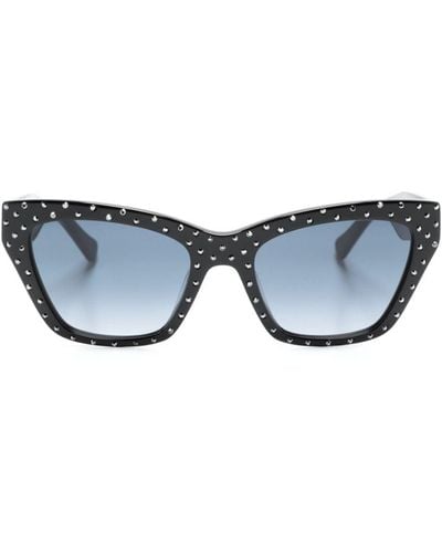 Kate Spade Sonnenbrille mit Cat-Eye-Gestell - Blau