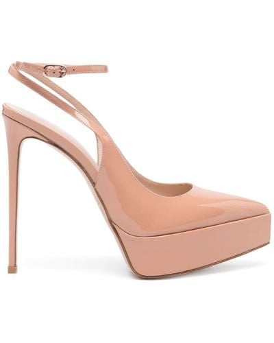 Le Silla Uma 140mm Slingback Court Shoes - Pink