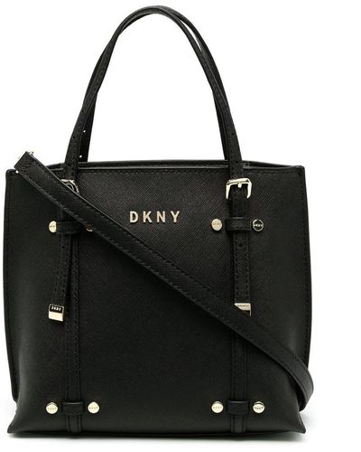 DKNY Tas Met Logoplakkaat - Zwart