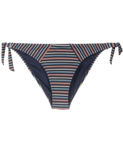 Marlies Dekkers Slip bikini a righe - Blu
