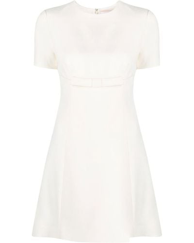 Valentino Garavani Kleid mit Schleife - Weiß