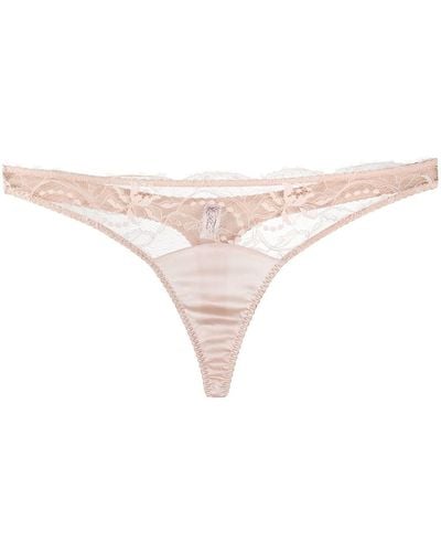 Fleur Of England Sig Lace Thong - Multicolor