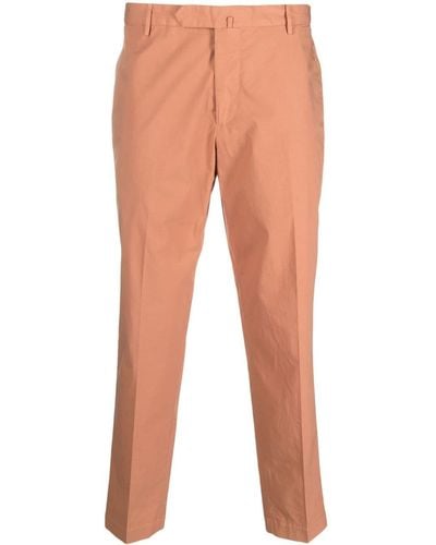 Dell'Oglio Slim-cut Chino Pants - Pink