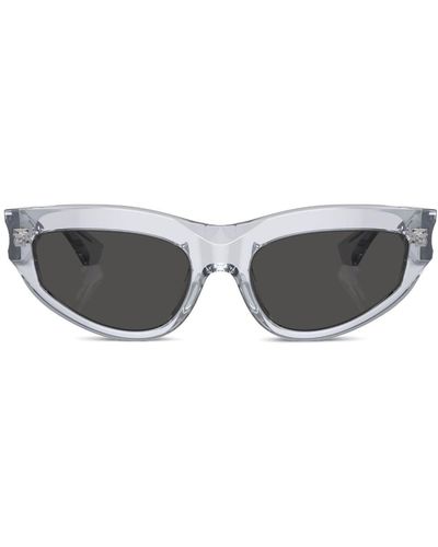 Burberry Transparente Cat-Eye-Sonnenbrille - Grau