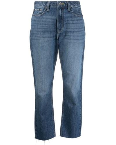 DKNY Broome Straight Jeans - Blue