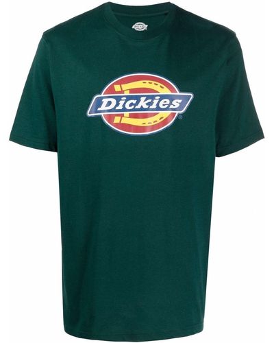 Dickies Construct ロゴ Tシャツ - グリーン