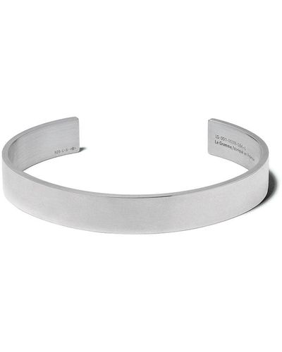 Le Gramme Open Armband - Wit