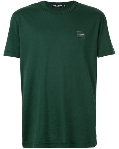 Dolce & Gabbana ラウンドネック Tシャツ - グリーン