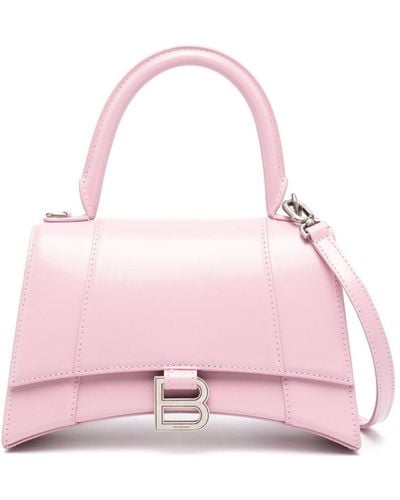 Balenciaga Kleine Hourglass Handtasche - Pink