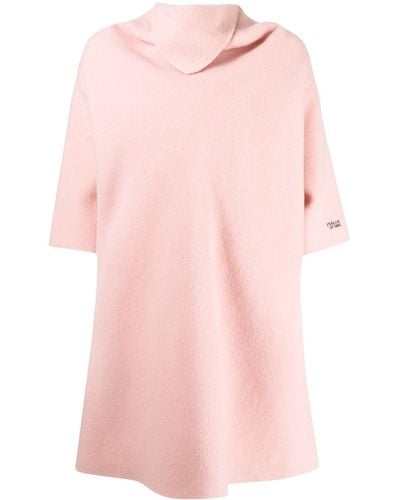 Raf Simons Scarf-neck Sweater - Pink